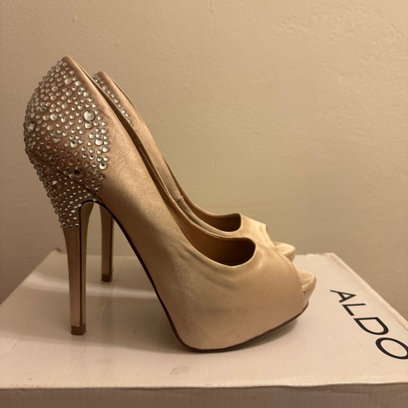 Aldo Rhinestone heels - Picture 3 of 5
